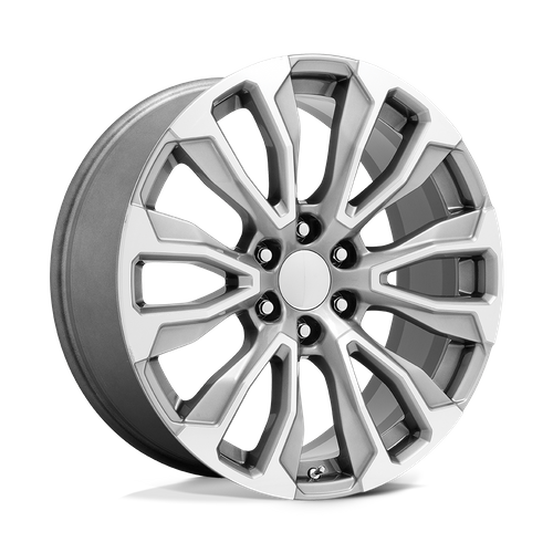 OE Creations PR211 Silver Machined Face 24x10 +31 6x139.7mm 78.1mm - Wheelwiz