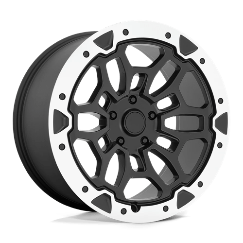 OE Creations PR215 Matte Black Machined 22x10 +19 5x139.7mm 78.1mm - Wheelwiz