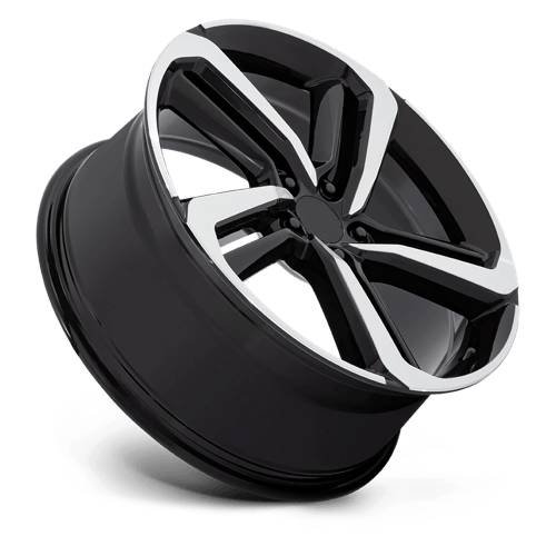 OE Creations PR216 Gloss Black Machined 20x8.5 +45 5x114.3mm 64.2mm - Wheelwiz