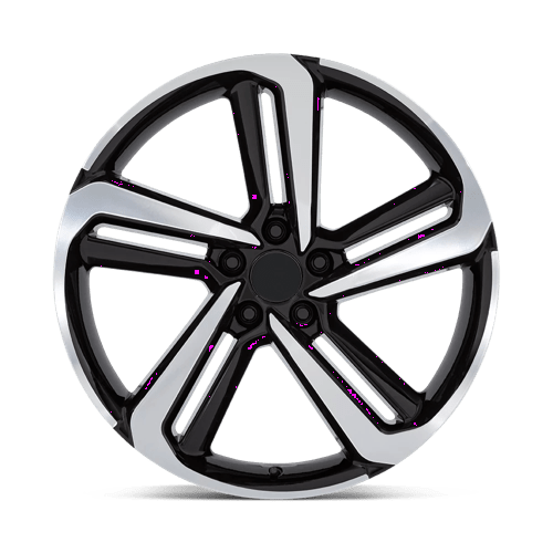 OE Creations PR216 Gloss Black Machined 18x8 +45 5x114.3mm 64.2mm - Wheelwiz