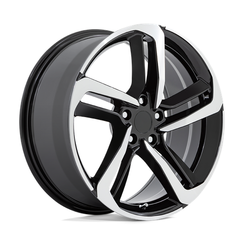 OE Creations PR216 Gloss Black Machined 20x8.5 +45 5x114.3mm 64.2mm