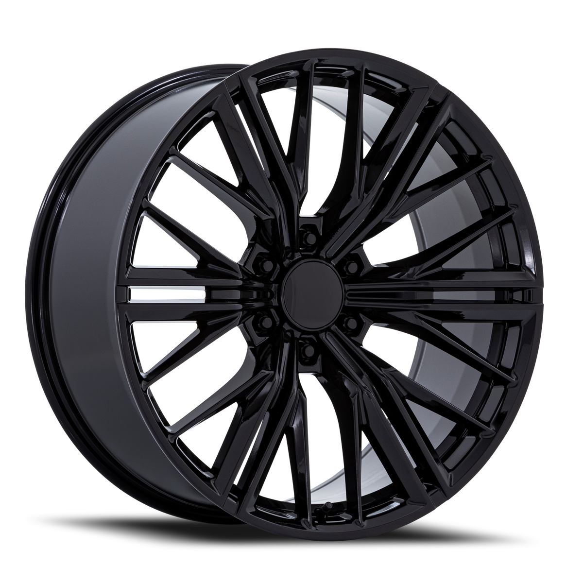 OE Creations PR227 Gloss Black 24x10 +24 6x139.7mm 78.1mm