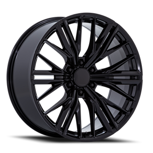 OE Creations PR227 Gloss Black 24x10 +24 6x139.7mm 78.1mm