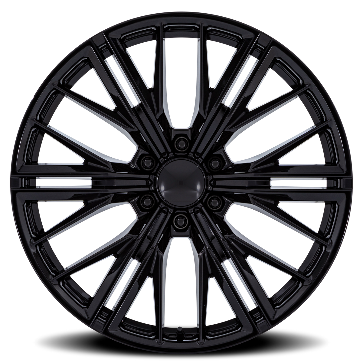 OE Creations PR227 Gloss Black 24x10 +24 6x139.7mm 78.1mm