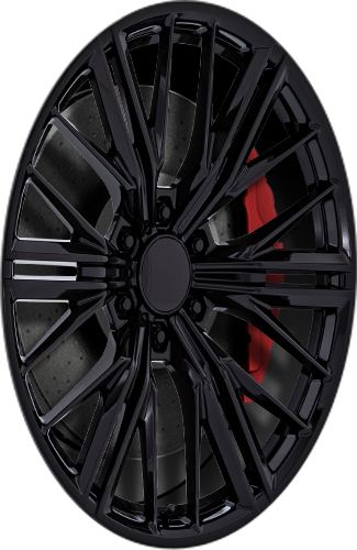 OE Creations PR227 Gloss Black 24x10 +24 6x139.7mm 78.1mm