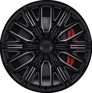 OE Creations PR227 Gloss Black 26x10 +31 6x139.7mm 78.1mm