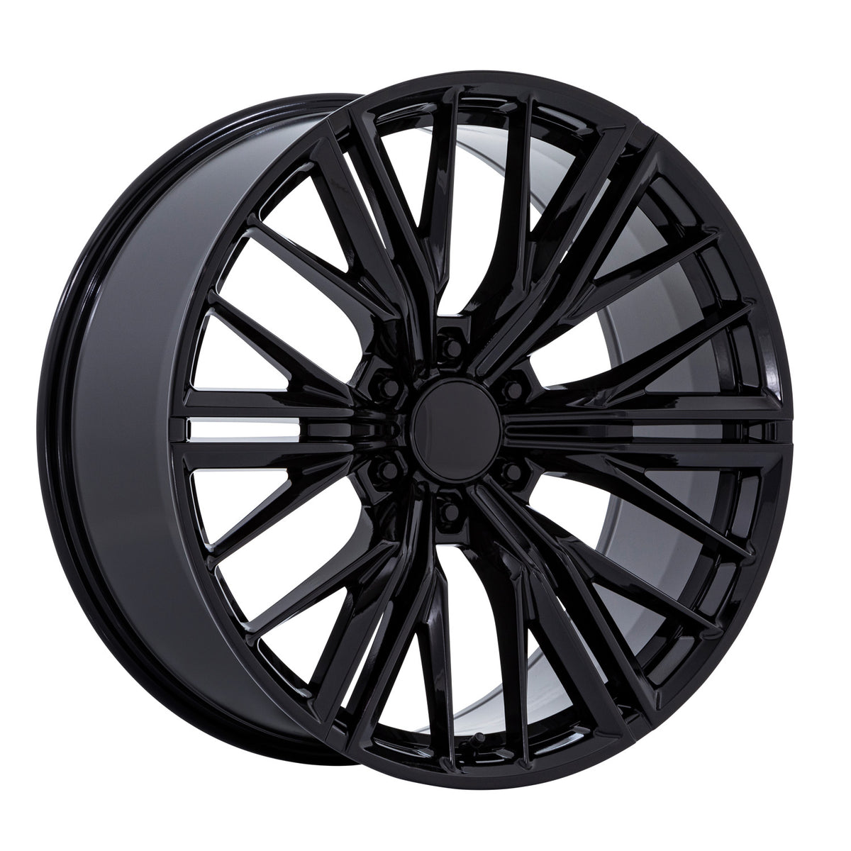 OE Creations PR227 Gloss Black 24x10 +24 6x139.7mm 78.1mm