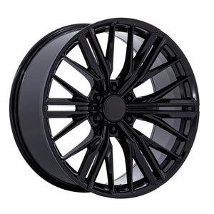 OE Creations PR227 Gloss Black 24x10 +24 6x139.7mm 78.1mm