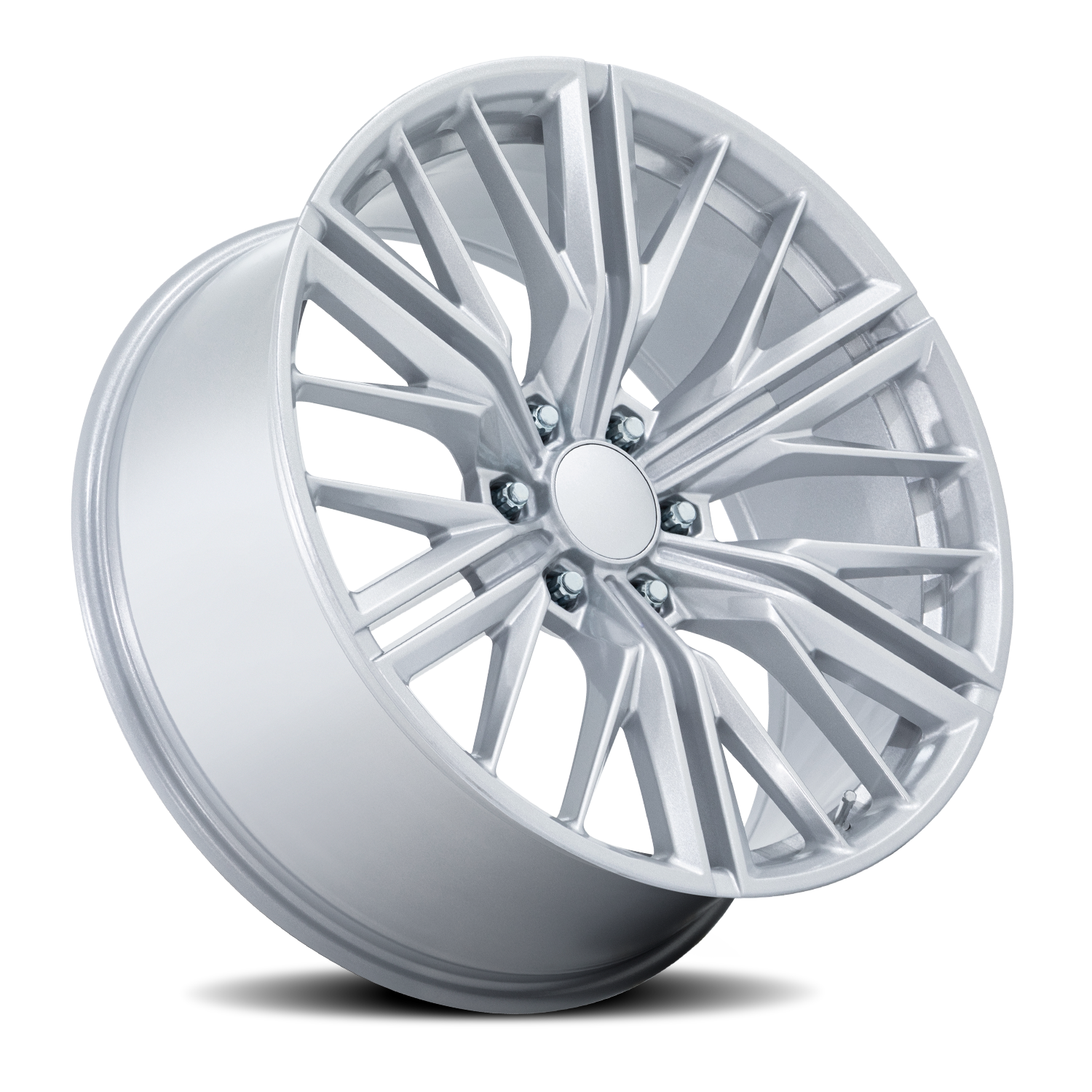 OE Creations PR227 Gloss Silver 24x10 +24 6x139.7mm 78.1mm