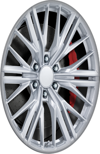 OE Creations PR227 Gloss Silver 24x10 +24 6x139.7mm 78.1mm