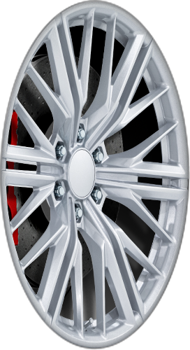 OE Creations PR227 Gloss Silver 26x10 +31 6x139.7mm 78.1mm