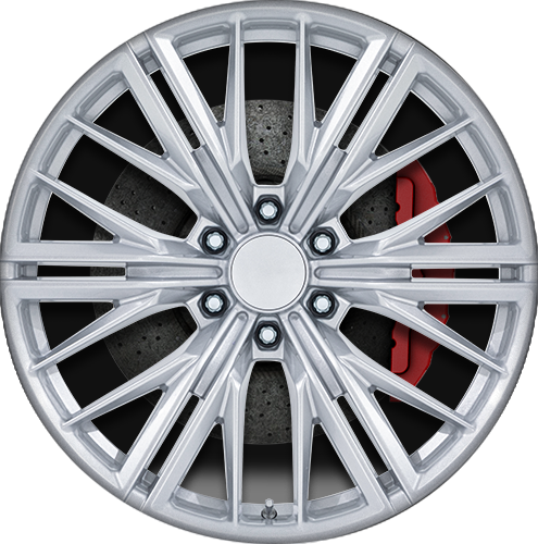 OE Creations PR227 Gloss Silver 24x10 +24 6x139.7mm 78.1mm