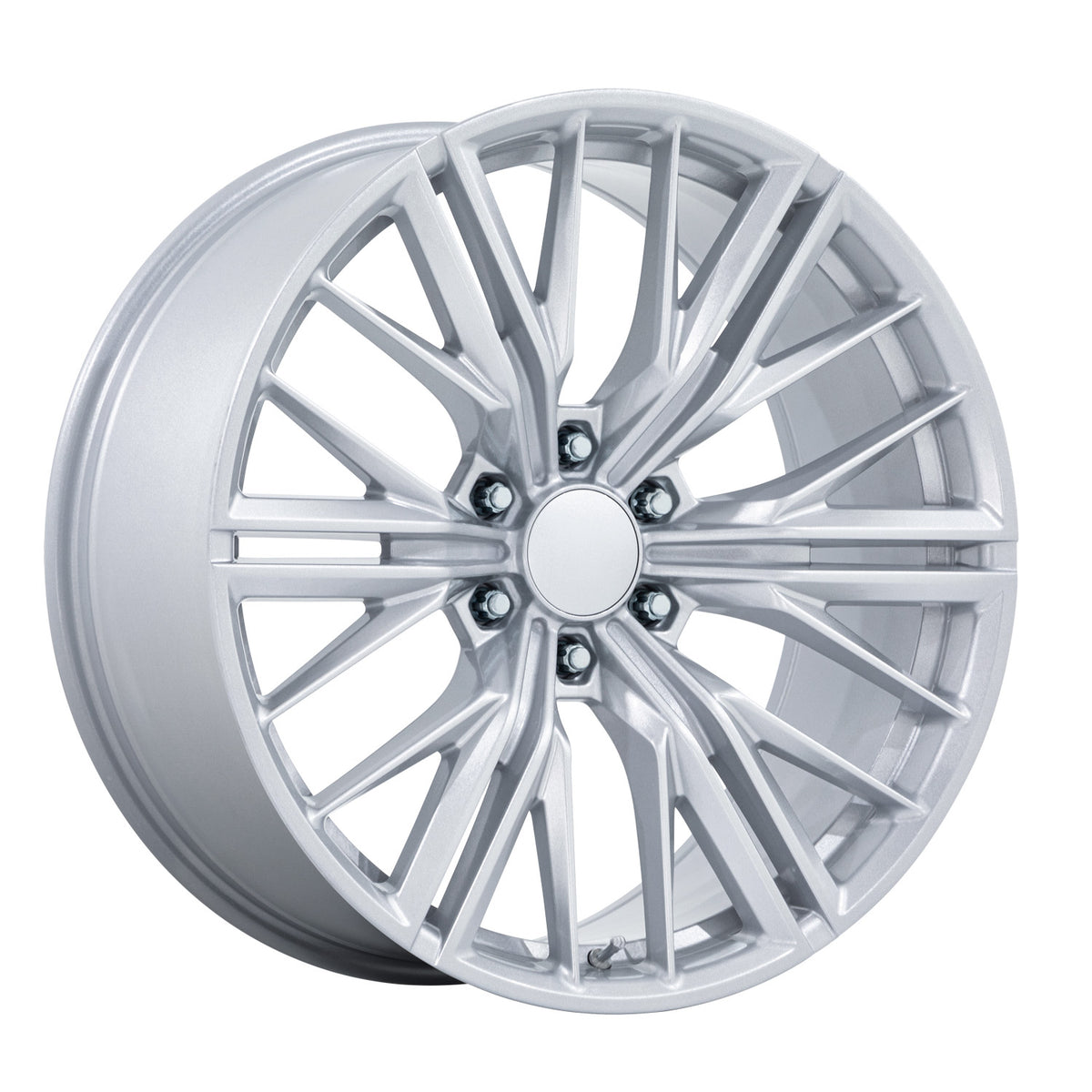 OE Creations PR227 Gloss Silver 24x10 +24 6x139.7mm 78.1mm