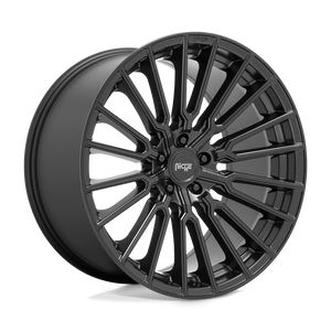 Niche M250 PREMIO Matte Black 20x10.5 +40 5x114.3mm 72.6mm - WheelWiz