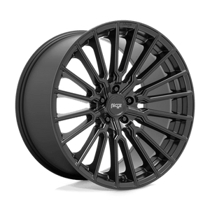 Niche M250 PREMIO Matte Black 20x10.5 +40 5x112mm 66.6mm - Wheelwiz