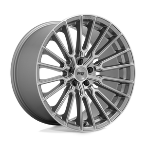 Niche M251 PREMIO Platinum Brushed 20x10.5 +40 5x112mm 66.6mm - WheelWiz