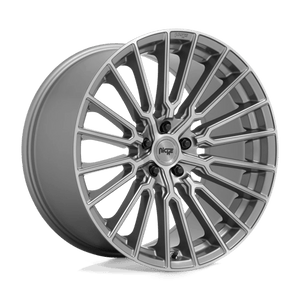 Niche M251 PREMIO Platinum Brushed 20x10.5 +40 5x112mm 66.6mm - WheelWiz