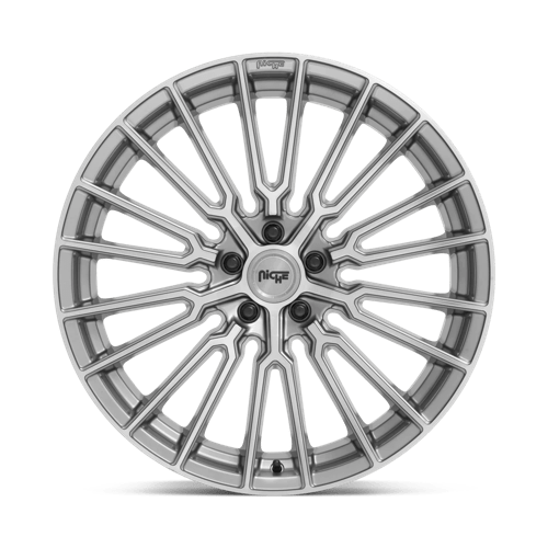 Niche M251 PREMIO Platinum Brushed 19x8.5 +35 5x120mm 72.6mm - WheelWiz