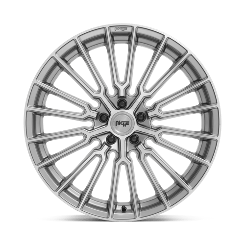 Niche M251 PREMIO Platinum Brushed 20x10.5 +40 5x114.3mm 72.6mm - Wheelwiz
