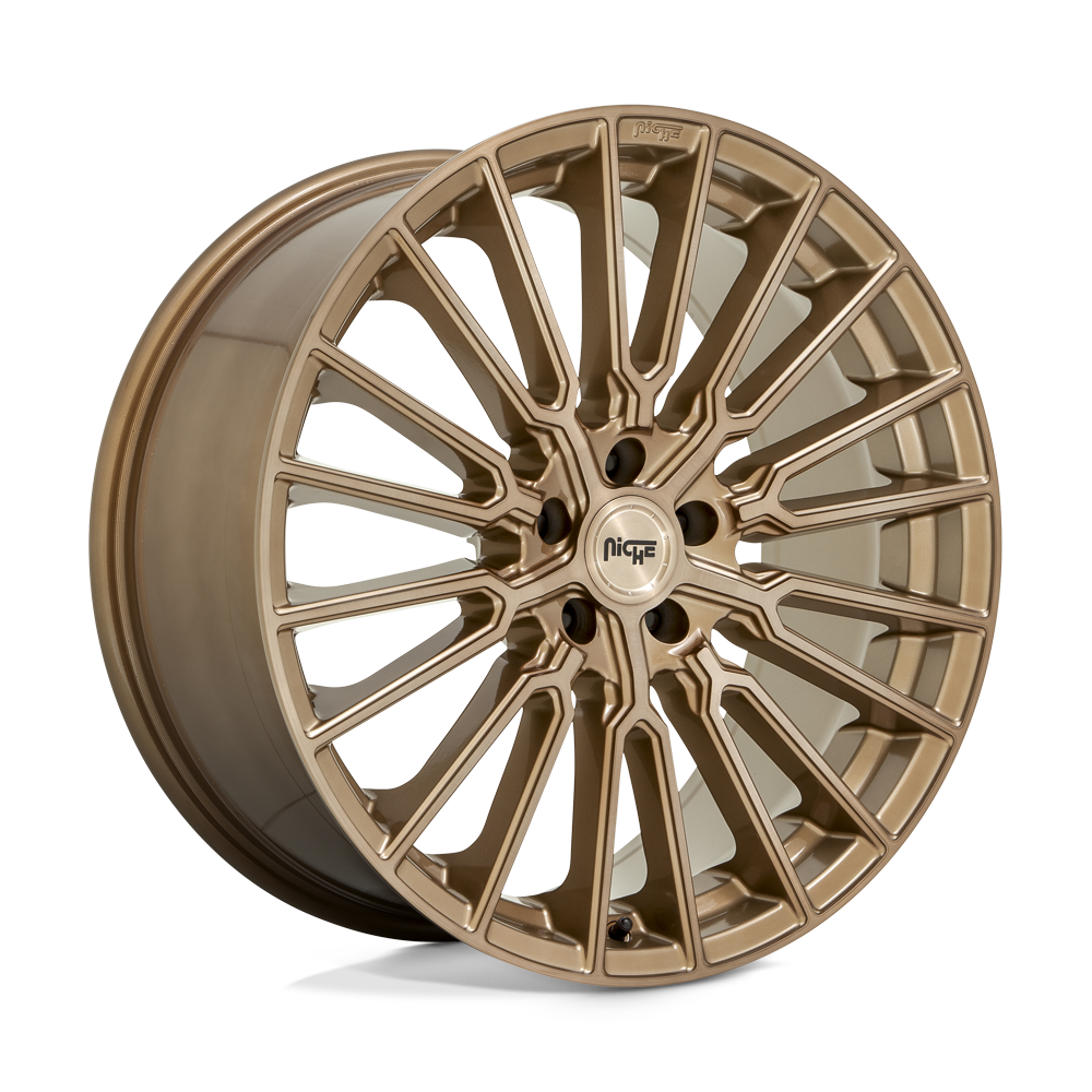 Niche M264 PREMIO Bronze Brushed 20x9 +35 5x114.3mm 72.6mm - WheelWiz