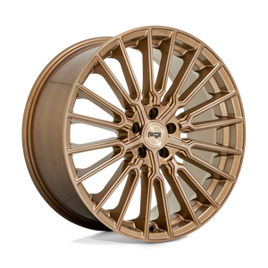 Niche M264 PREMIO Bronze Brushed 20x9 +35 5x114.3mm 72.6mm - WheelWiz