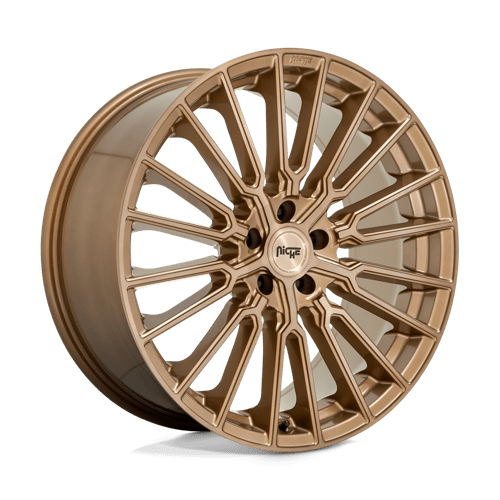 Niche M264 PREMIO Bronze Brushed 22x10 +30 5x120mm 74.1mm - Wheelwiz
