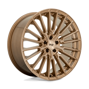 Niche M264 PREMIO Bronze Brushed 20x9 +35 5x114.3mm 72.6mm - WheelWiz