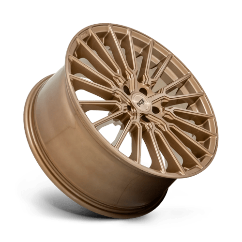 Niche M264 PREMIO Bronze Brushed 20x10.5 +40 5x112mm 66.6mm - Wheelwiz