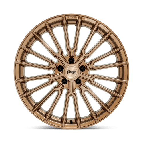 Niche M264 PREMIO Bronze Brushed 20x10.5 +35 5x120mm 72.6mm - Wheelwiz