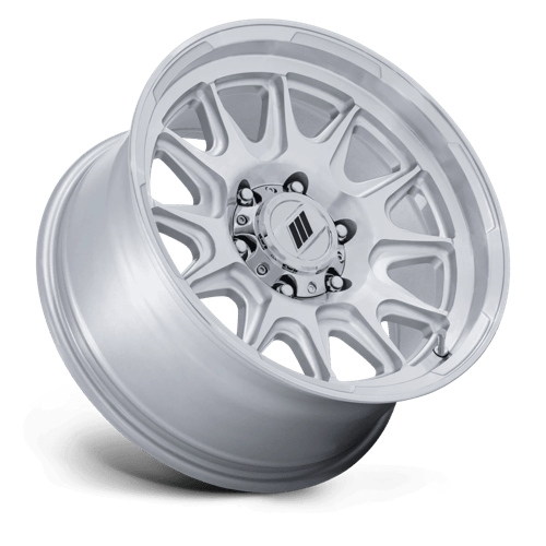 Pro Comp Alloys PA200 PULSE Gloss Silver W/ Machined Face 17x8.5 0 6x114.3mm 66.1mm