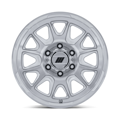 Pro Comp Alloys PA200 PULSE Gloss Silver W/ Machined Face 17x8.5 0 6x114.3mm 66.1mm