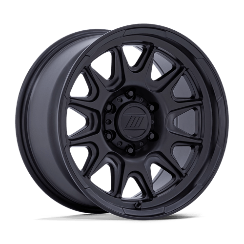 Pro Comp Alloys PA200 PULSE Matte Black 17x8 +20 6x114.3mm 66.1mm