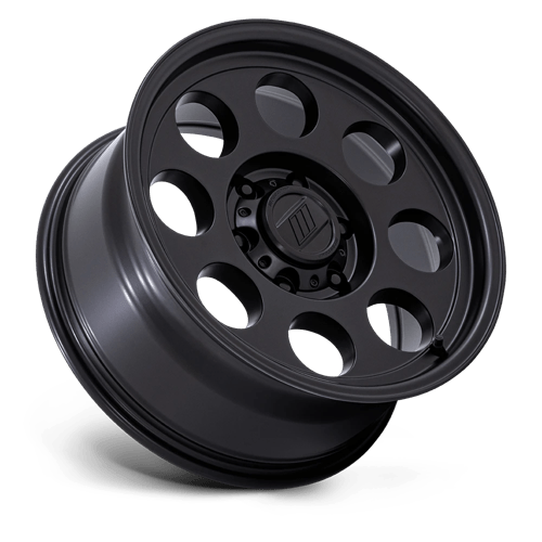 Pro Comp Alloys PA201 HERITAGE Matte Black 17x9 -12 6x139.7mm 106.1mm
