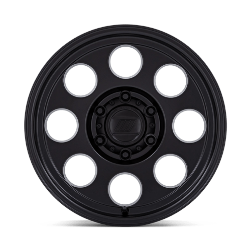 Pro Comp Alloys PA201 HERITAGE Matte Black 17x9 -12 5x127mm 71.5mm - Wheelwiz