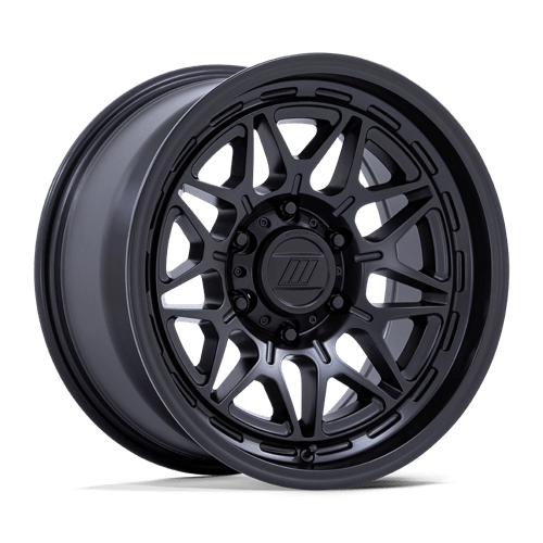 Pro Comp Alloys PA202 BASECAMP Matte Black 17x8 +20 5x114.3mm 72.6mm - Wheelwiz