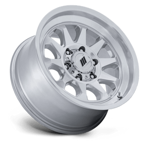 Pro Comp Alloys PA203 BEACON Gloss Silver W/ Machined Face 17x8 +20 5x114.3mm 72.6mm
