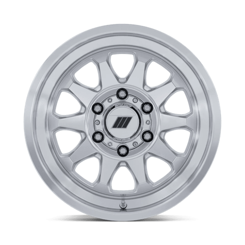 Pro Comp Alloys PA203 BEACON Gloss Silver W/ Machined Face 17x8.5 0 6x114.3mm 66.1mm