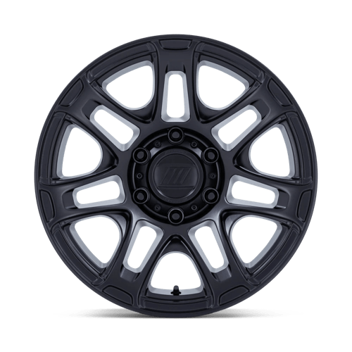 Pro Comp Alloys PA204 ROUGHNECK Matte Black 17x8 +20 5x114.3mm 72.6mm