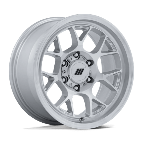 Pro Comp Alloys PA205 WRAITH Gloss Silver W/ Machined Face 17x8 +20 6x114.3mm 66.1mm