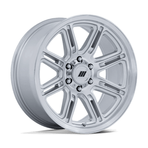 Pro Comp Alloys PA206 SNARE Gloss Silver W/ Machined Face 20x9 0 8x165.1mm 125.1mm - Wheelwiz