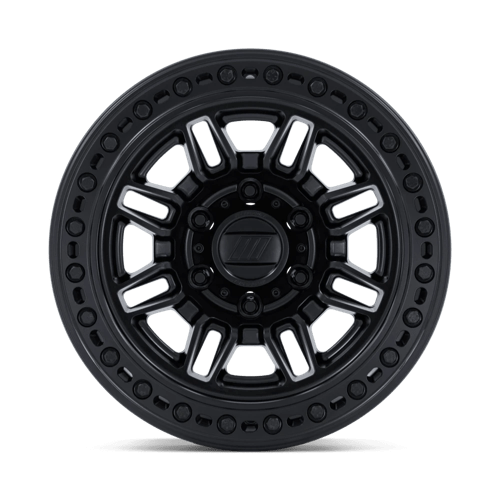 Pro Comp Alloys PA208 EQUALIZER BL Blackout 17x9 +1 5x127mm 71.5mm - Wheelwiz