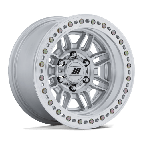 Pro Comp Alloys PA208 EQUALIZER BL Gloss Silver W/ Machined Face 17x9 -12 8x170mm 125.1mm - Wheelwiz