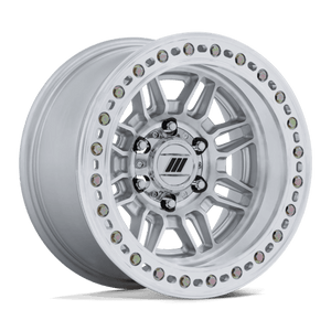 Pro Comp Alloys PA208 EQUALIZER BL Gloss Silver W/ Machined Face 17x9 +1 6x139.7mm 108mm - Wheelwiz