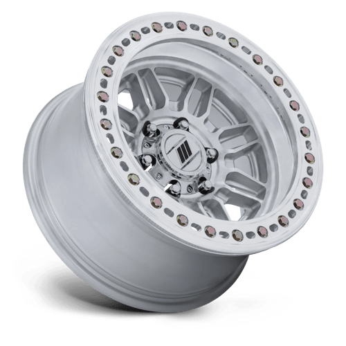 Pro Comp Alloys PA208 EQUALIZER BL Gloss Silver W/ Machined Face 17x9 -12 8x170mm 125.1mm - Wheelwiz