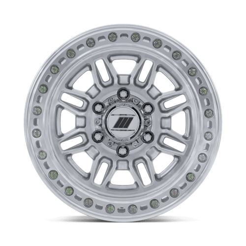 Pro Comp Alloys PA208 EQUALIZER BL Gloss Silver W/ Machined Face 17x9 +1 5x127mm 71.5mm - Wheelwiz