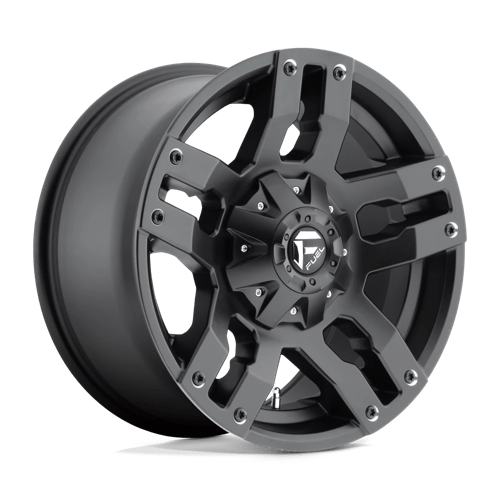 Fuel Offroad D515 PUMP Matte Black 20x9 +20 8x180mm 125.1mm - WheelWiz