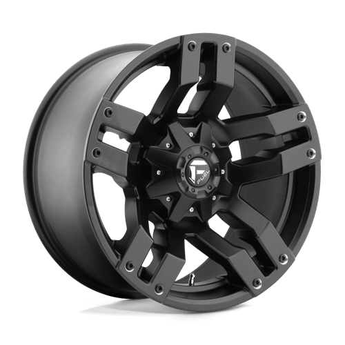 Fuel Offroad D515 PUMP Matte Black 20x10 -24 6x135|6x139.7mm 106.1mm - Wheelwiz