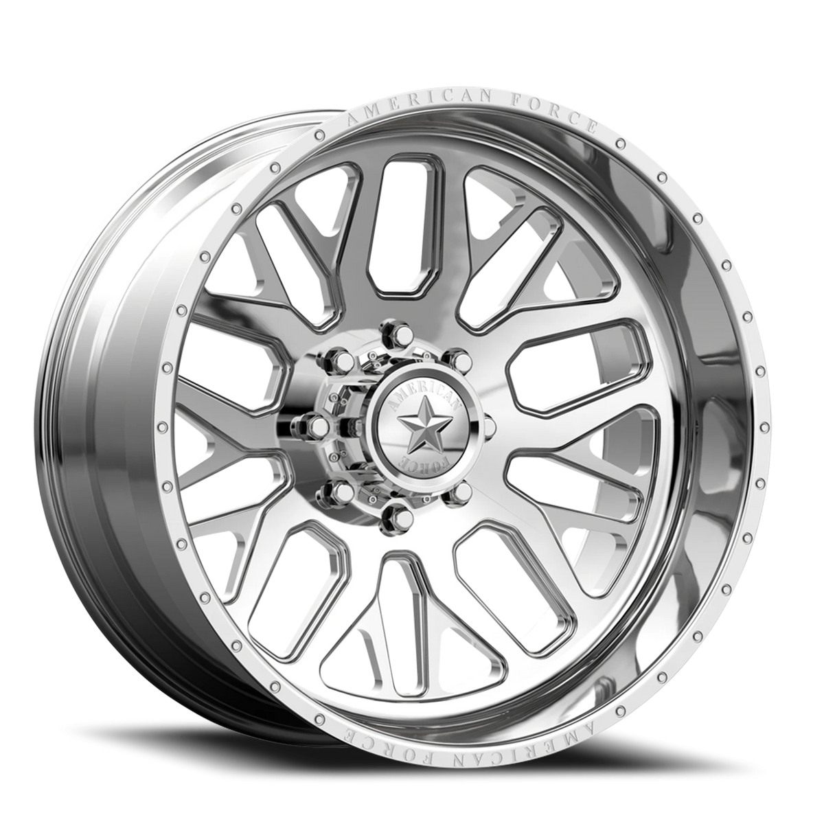 American Force CK18 Panic CC Polished 22x14 -90 5x114.3mm 67.1mm - Wheelwiz