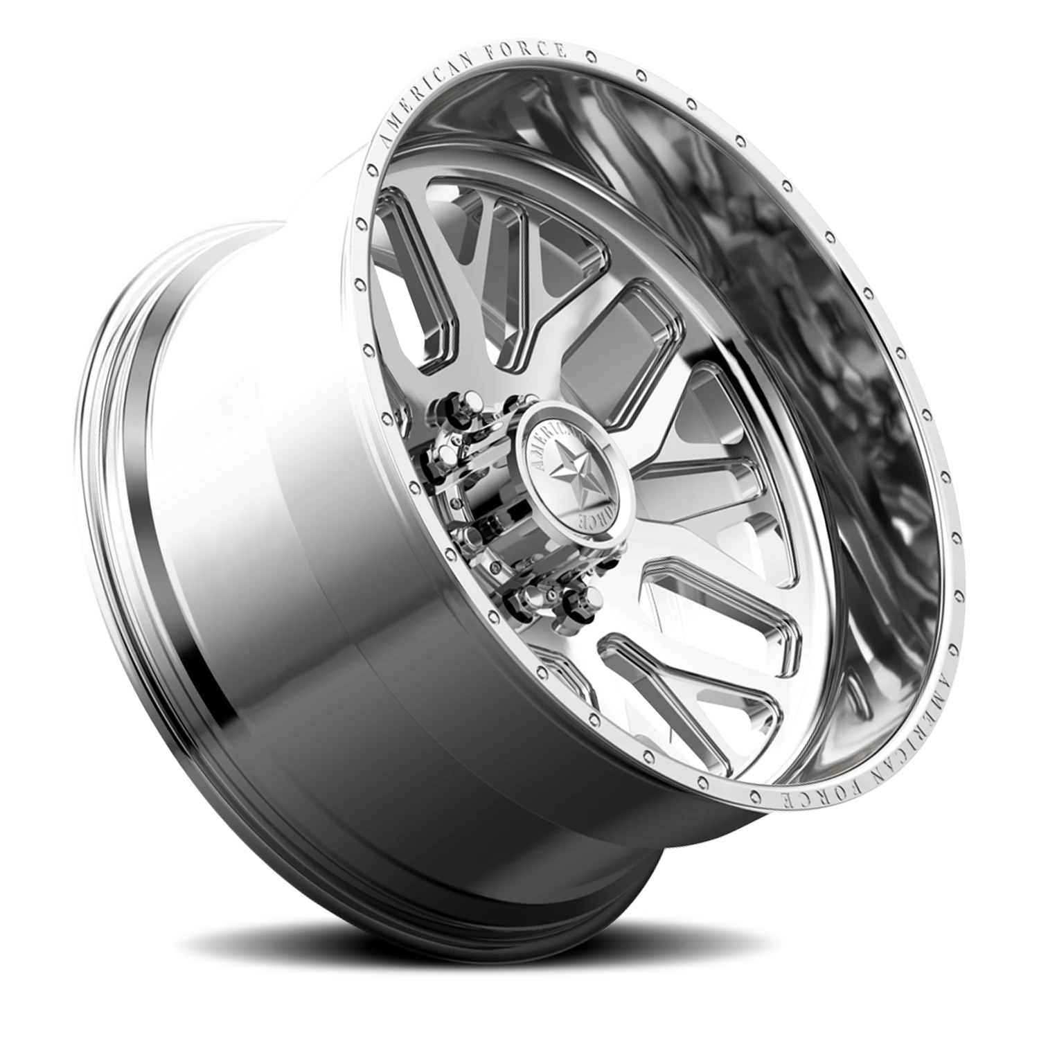 American Force CK18 Panic CC Polished 24x14 -90 5x127mm 71.5mm - Wheelwiz