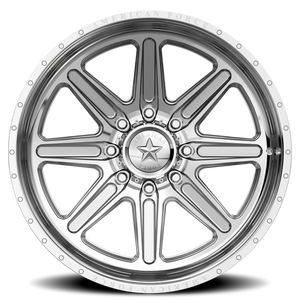 American Force CK06 Peak CC Polished 24x14 -90 6x139.7mm 106mm - Wheelwiz